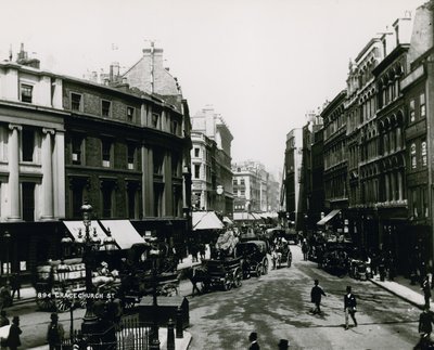 Grace Church Street, London by English Photographer